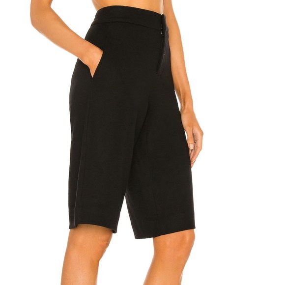 Vince Pants - Vince NWT 100% Wool Long Short in Black 12